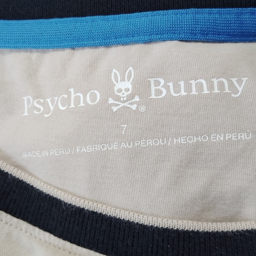 Psycho Bunny Tan Short Sleeve Tshirt Size 7 (XL) - Picture 4 of 5